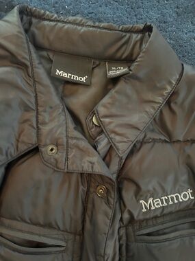 Marmot Men's Black Quilted Puffer Jacket